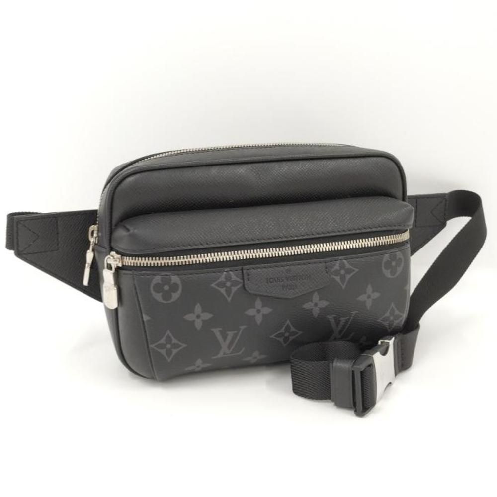 Louis Vuitton Bum Bag Outdoor Body Bag Monogram Eclipse Taiga Leather